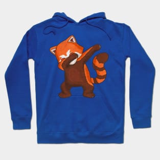 Red Panda Dabbing Hoodie